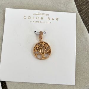 NWT Kendra Scott Cherry Blossom Charm- Rose gold